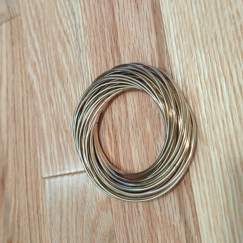 Bracelet Made of Interlocking Bangles
